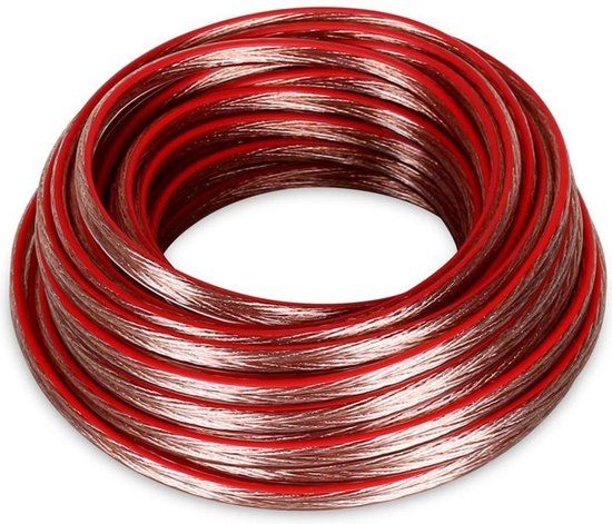 Electronic-Star Boxensnoer 2x1,5mm², 10m Rood