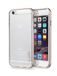 LAUT - EXO Frame - Kunststof TPU & Aluminium - Transparant Goud Case voor iPhone 6 & 6S