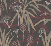 A.S. Création French Affair BLOEMEN BEHANG | Retro stijl - Metallic Zwart Rood Wit