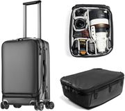 PEAK DESIGN Roller Pro Creator Bundle Koffer Schwarz + Camera Cube XL