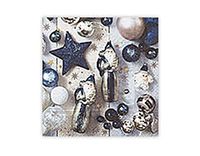 SERV.LUNCH CHRISTMAS PENDANTS 33 x 33 cm. -20u.-