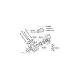 Polini Carter moteur Sans support moteur pour mobylette Peugeot 103 SP 170.0010