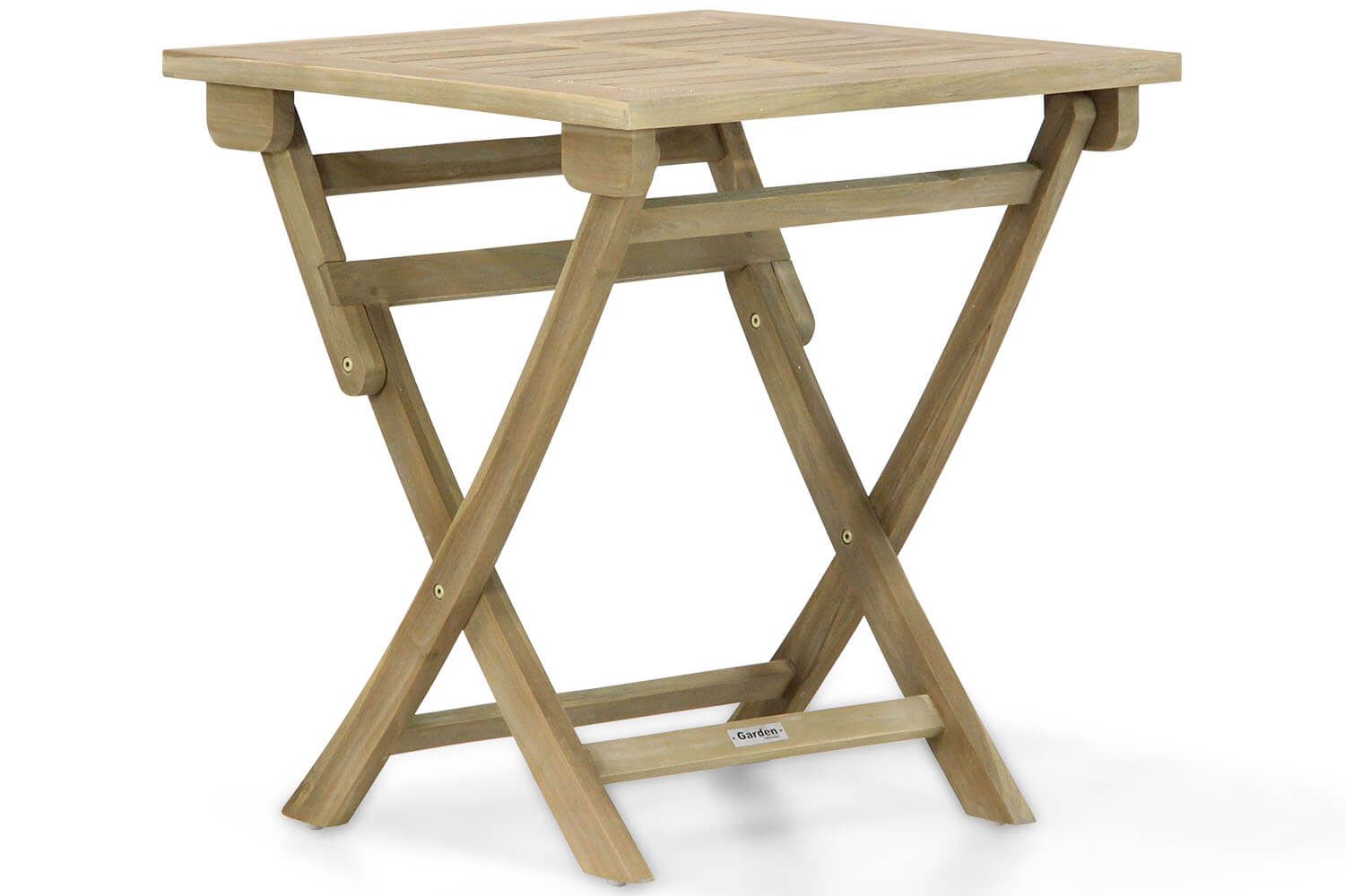 Garden Collections Derby inklapbare dining tuintafel 70 x 70 cm