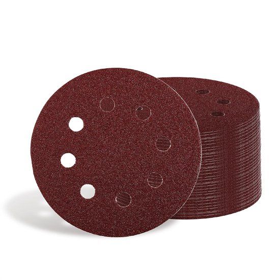 Einhell 492185 Schuurpapier voor excentrische schuurmachine Korrelgrootte 120 (Ø x h) 125 mm x 13 cm 100 stuk(s)