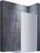 Merkloos Douchescherm 120 x 200 cm met Easy-Clean glas en verstelbare stabilisator