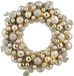 Mica Decorations Kerstkrans met Verlichting - Deurkrans H8,5 x Ø47 cm - Goud