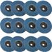 OEM Allecto - Schijven - 12 stuks - 75 mm - Blauw