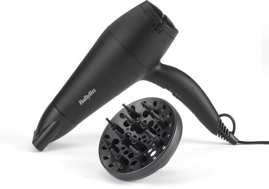 BaByliss Power Smooth 2200 Föhn D215DE - Diffuser - 2200 Watt - Keramisch