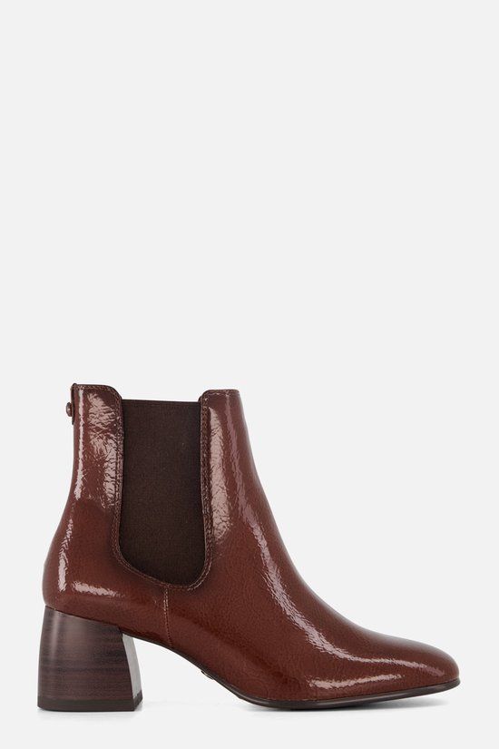Tamaris Essentials Dames Enkellaarzen - Bruin