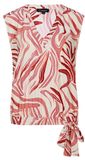 G-Maxx top Karla - Sand/Cranberry