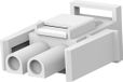 TE Connectivity 770017-1 Male behuizing-kabel MATE-N-LOK Totaal aantal polen 2 Rastermaat: 6.35 mm 1 stuk(s)