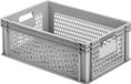 Alutec 75060 Kunststofbox Met raster (b x h x d) 600 x 220 x 400 mm Grijs