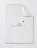 NOUKIE'S Veloudoux Babou deken ecru 75 x 100 cm