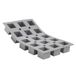 DeBuyer Elastocube, silicone, grijs, 27,9 x 20,1 x 10,9 cm