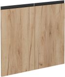 Vicco R-Line Keukenfront – 79.2 x 71.3 cm meubelfront voor de spoelonderkast Krachtige eik goud