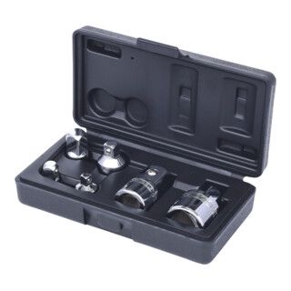 KS Tools CHROMEplus Vergroting- en verkleinadapterset - 6 stuks