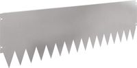 vidaXL Gazonrand 10 st 103 x 30 cm Staal Zilver
