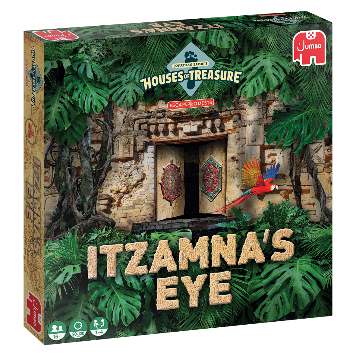 Jumbo Escape Quest Itzamna's Eye - Deel 2 - Bordspellen - 1-4 spelers vanaf 16 jaar - Nederlands - Escape Game Puzzel