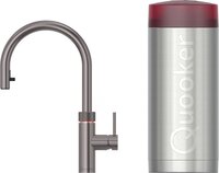 Quooker Flex 3-in-1 Keukenkraan - Gunmetal - COMBI+ Boiler