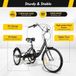Sans marque Tricycle – 20 Pouces – 8 Vitesses – Noir