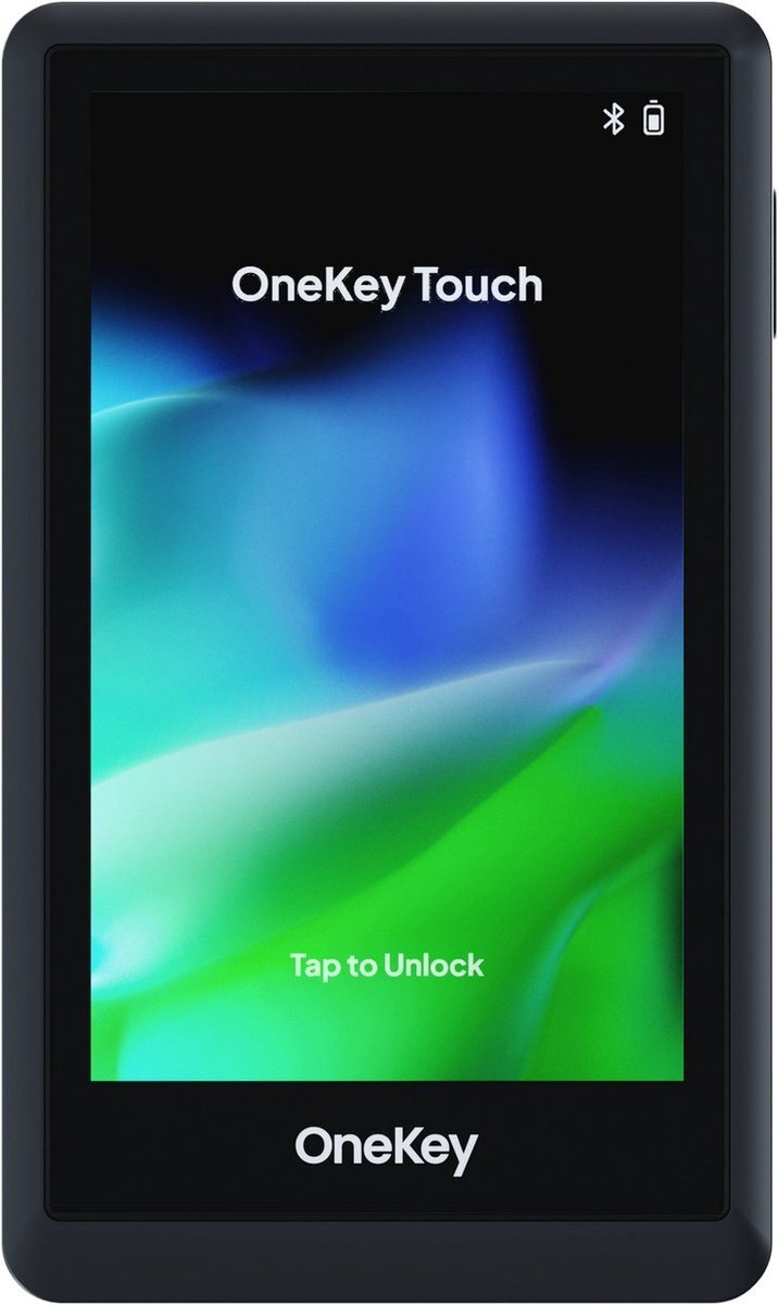 OneKey Touch Crypto Hardware Wallet - Bluetooth - De beste manier om al uw digitale activa veilig te kopen, beheren en te laten groeien