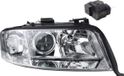 Netparts24 Johns, Hoofdkoplamp geschikt voor Audi A6 4B, bouwjaar 08/01-01/05, H7 H7, rechts, met actuator