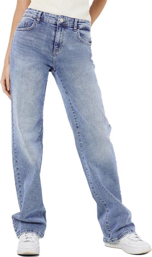 Noisy may Jeans Nmyolanda Nw Wide Jeans - Lght Blue Denim - W29 X L34