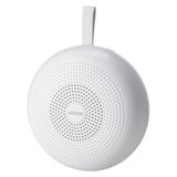 VEVOR 3-in-1 wit ruisapparaat, 30 muziek-tracks, automatische uitschakeling, zacht ringlicht en geheugenfunctie, geluidsgenerator, timer van 30/60/90 minuten, 133 x 97 x 44 mm