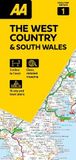 01 AA Publishing 01 S.Wales/W.Country: 1:200000