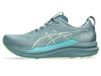 ASICS Gel-kayano 33 Prussian Blue/White Sneakers voor heren, Foggy Teal Illuminate Yellow