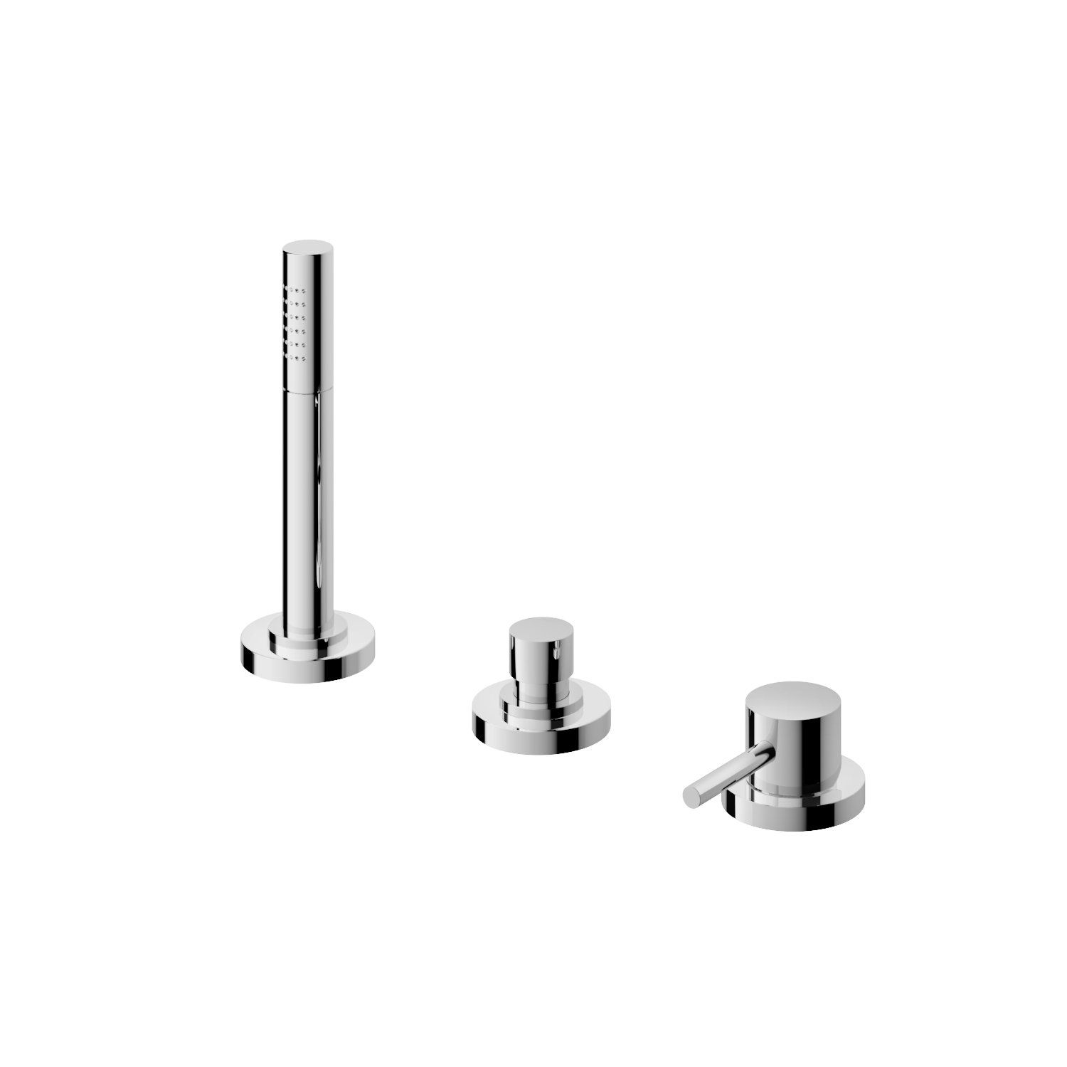 hotbath Buddy thermostaat inbouw met 2 stopkranen chroom