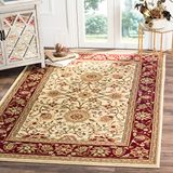 Safavieh Traditioneel 5'3" x 7'6" Ivoor/Rood Binnentapijt