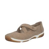 Rieker 55958 ballerina's voor dames, Beige, 40 EU
