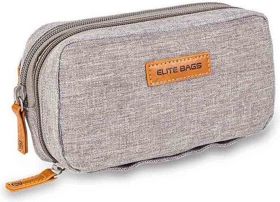 Elite Bags Unisex Diabetes Tas Clutch Grijs