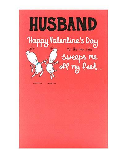 UK Greetings Man Valentijnsdag kaart, Valentijnsdag kaart voor man, hond Valentijnsdag kaart, Valentijnsdag kaart voor hem