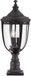 Feiss Mini LED Tuin Pilaar English Bridle | 3X E14 Max 60W | IP44 (Outdoor) | Black