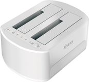 AISENS ASDS-D02W Dockingstation Wit