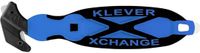 Klever KCJ-XC-65B XChange™ 65 Veiligheidsmes Blauw-zwart, 10 stuk(s)