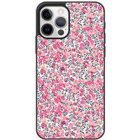 Apple iPhone 12 Liberty wiltshire rose Verstevigd hoesje met sublimatie bedrukking