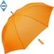 Fare Paraplu - Ø112 cm - Paraplu anti-storm - Ouverture automatique - Fibertec - Coupe-vent - Whiteline - Polyester - Orange