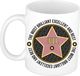 Bellatio Decorations Naam mok Juul - wit - Most Brilliant - keramiek - 300 ml - collega beker - cadeau