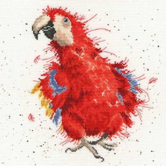 Bothy Threads Hannah Dale Parrot On Parade borduurpakket