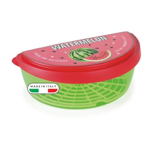 Snips Watermeloen-container van 3 l met afvoerrooster, Made in Italy