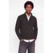 JACK & JONES PREMIUM Coton pull tricoté coupe regular - brun foncé