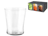 H&H Set 6 Bicchieri Conic In Vetro Cc 370