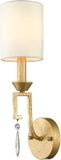 Steady Lighting Moderne Wandlamp Metaal Goud E14 11.4cm