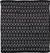 Sealskin Boho Badmat 60x60 cm Polyester / Katoen Zwart