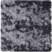 vidaXL Hoogpolig vloerkleed NAVARRA 240x240 cm polyester donkergrijs