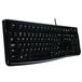 Logitech K120 Bedraad Toetsenbord voor Windows, Spaans QWERTY indeling - Zwart