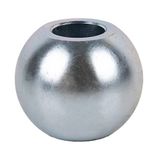 Cofan Boule d'attelage rapide | pour rotule du bras inférieur | Acier zingué | Plusieurs mesures (64 X 28,4 X 45 MM)